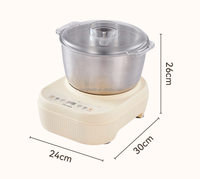 Mélangeur à farine professionnel de grande capacité 7L avec fermentation à température constante, mélangeur à pâte automatique pour la maison