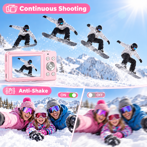Digital <strong>Camera</strong> 4K FHD Compact <strong>Camera</strong> 48MP 18X Digital Zoom Simple Portable Vlogging <strong>Camera</strong> for Kids Students <strong>Beginner</strong> - Product Image 4