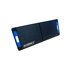 Panneau solaire pliable portable pour l'extérieur Kit de charge solaire pliable 50w avec pied de support pour connecteur de câble de contrôleur - Product Image 3