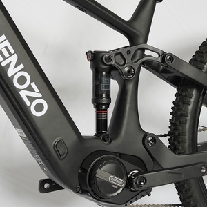 Bicicleta Eléctrica de Montaña de 500 Vatios Bafang 510 con Suspensión Completa, Cuadro de Fibra de Carbono, Batería de Litio de 48V, Motor con Logotipo OEM, 1 Año de Garantía - Product Image 6