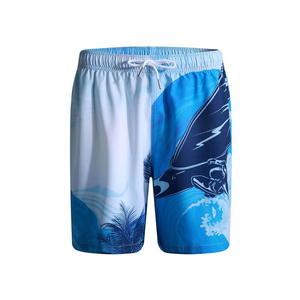 Shorts de bain personnalisés en sublimation, séchage rapide, imperméables, pour hommes, vente en gros - Product Image 1