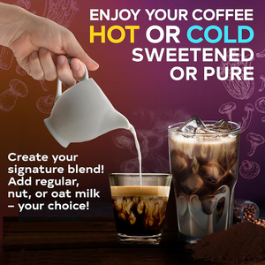 กาแฟสำเร็จรูปผสมเห็ดสุดยอด 10 ชนิด พร้อมสารสกัดจากอัชวากันธาและโรดิโอลา โรเซีย สำหรับผู้ใหญ่ ช่วยเพิ่มพลังงาน อาหารเสริม - Product Image 2