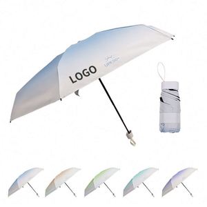 ร่มพับขนาดเล็กคุณภาพสูงแบบอัตโนมัติพกพาสะดวกพร้อมพิมพ์โลโก้ - Product Image 2
