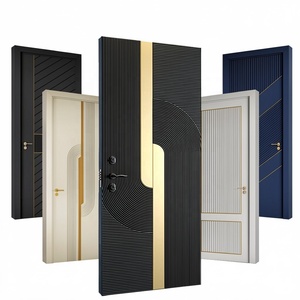 Puertas de Entrada Inteligentes de Seguridad Antirrobo de Alta Calidad para Exteriores, Fabricadas en Aleación de Aluminio Fundido, para Uso en Villas y Hoteles - Product Image 2