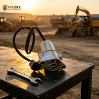 Valvola Solenoide per Pompa Idraulica Principale 702-21-07311 Compatibile con il Circuito di Controllo dell'Escavatore Komatsu PC130-7