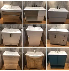 Özel lavabo satış de bain seramik makyaj bâtıla tezgah lavabosu lavabo dolabı tasarım kabini