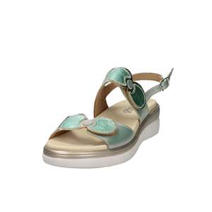 Sandalo con Zeppa Cinzia Soft da Donna Verde Acqua IO20637C - Product Image 1