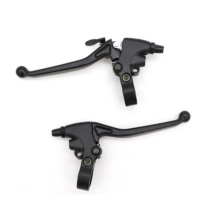 Anti-skid brake handle for three-wheeled bicycles Bicycle parking device