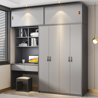 Armoire portable YuanChang au design moderne, table d'ordinateur, meuble pour petit espace, salon, chambre à coucher, rangement de vêtements