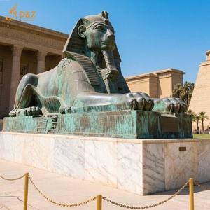 D & Z thiết kế đặc biệt và tùy chỉnh thực hiện phong cách đen TượNg Nhân sư ngoài trời Vườn cảnh quan thiết kế trang trí nội thất tùy chỉnh Garten TượNg Nhân sư - Product Image 4