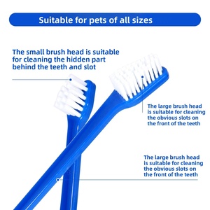 Outil dentaire double face économique pour chiens et chats avec embouts à double action pour une élimination efficace de la plaque dentaire - Product Image 6