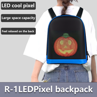 Mochila LED con Pantalla P2.5 Inteligente de Alta Calidad para Publicidad Digital Programable, Control por Celular