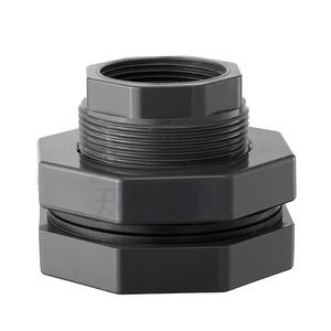 חיבור קל עמיד לפלסטיק <span class=keywords><strong>pvc</strong></span> bulkhead אביזרי נקבה מהיר מחבר מתאם מים צינור מיכל צינור לגינה - Product Image 1