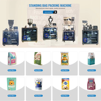 Machine de remplissage de sachets d'eau en acier inoxydable, machine d'emballage de sachets, machine automatique de découpe et de thermoscellage - Offre Spéciale