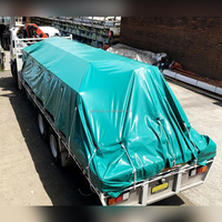 Terpal PVC Tahan Air Warna Biru/Putih/Kuning/Oranye/Hijau untuk Luar Ruangan, Kain Awning PVC, Terpal Plastik