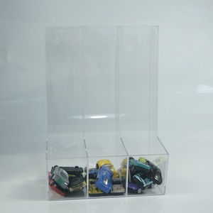 ลดราคา! ตู้โชว์เสื้อผ้าอะคริลิคใสแบบประกอบสำเร็จ ล้างทำความสะอาดได้ เป็นมิตรกับสิ่งแวดล้อม สำหรับจัดเก็บเสื้อผ้าที่บ้าน - Product Image 3