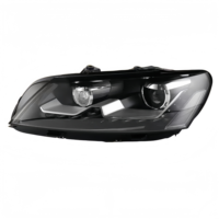 Phare avant de remplacement pour Volkswagen Magotan 2013, Xénon, LED DRL 6000K, bleu, matériau ABS