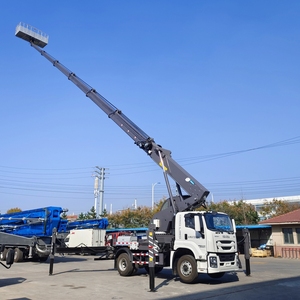 JIUHE 4x2 Camión <span class=keywords><strong>Plataforma</strong></span> Elevadora Telescópica Articulada con Cesta para Trabajos en Altura - Product Image 6
