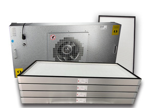 Sức mạnh nhà máy bán buôn tùy chỉnh kích thước Ture H14 laminar Flow Hood Lọc Kit 100/ISO mức độ 5 nấm an toàn khóa cập nhật Lọc - Product Image 5