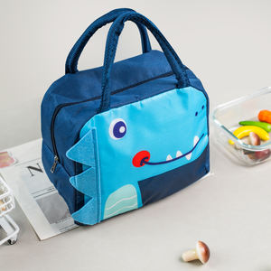 कस्टम स्कूल बाहर कूलर बैग डायनासोर पैटर्न बहुउद्देशीय हल्के इन्सुलेट बच्चों के लिए दोपहर के भोजन के लिए - Product Image 4