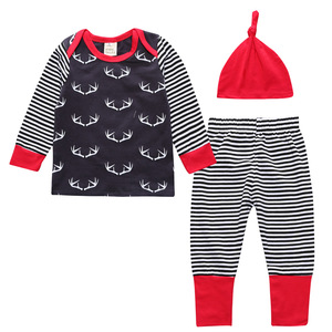 Conjunto de Ropa para Bebés Barata, Camisa, Pantalones y Gorro para Niños, Ropa para Ir de Compras - Product Image 2