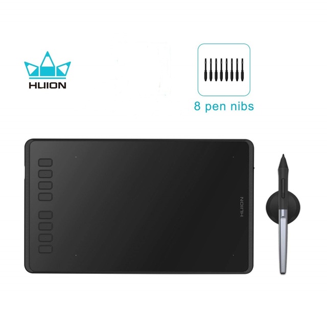 huion H950P Battery Free EMR Digital Learning Electronic Pen Writing USB Pc Design Drawing Graphic Tablet