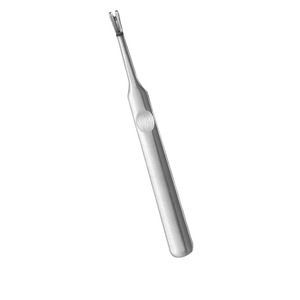 Empujador de callos para decoración de uñas al por mayor de fábrica, horquilla para cutículas Bigston, lima de uñas de acero inoxidable, empujador de cutículas - Product Image 5