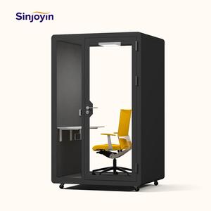 Cabine de travail insonorisée mobile et portable, pods de bureau acoustiques, petite cabine téléphonique insonorisée - Product Image 1