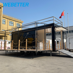 WEBETTER Remorque alimentaire à deux étages Remorque mobile pour bar à cocktails Concession de restaurant <span class=keywords><strong>Achat</strong></span> de camion de restauration à vendre aux États-Unis - Product Image 1