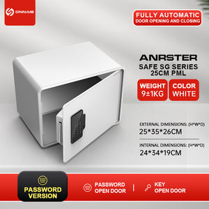 ตู้เซฟนิรภัยแบบสแกนลายนิ้วมือ ขนาด 25 ซม. ปลดล็อคอัตโนมัติ ตู้เซฟดิจิตอล 4 สี สำหรับโรงแรม บ้าน และสำนักงาน - Product Image 2