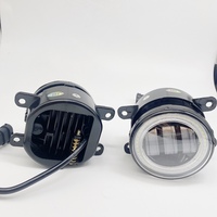 Luz antiniebla láser para coche, lámpara antiniebla de 3,5 pulgadas, DRL, Color amarillo y blanco, para honda crv 2012