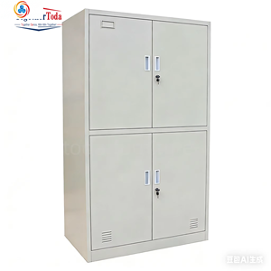 Vis d'assemblage pour armoire métallique, casier de rangement en acier inoxydable, casier de gym, armoire à 2 portes, 2 clés - Product Image 2