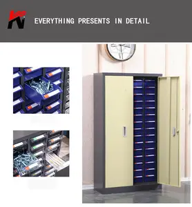 Storage Cabinet Multiple Optional 100 Drawer Plastic Parts Cabinet Tool Cabinet Steel Spare Parts Storage Cabinet