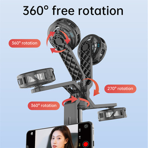 <span class=keywords><strong>K07</strong></span> OEM Perche à <span class=keywords><strong>selfie</strong></span> magnétique avec télécommande, griffe porte-accessoire, trépied 170 cm compatible, lumière d'appoint pour appareil photo et microphone - Product Image 5