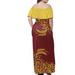 Robe Sexy de style musulman, jupe pour femme, décontractée, épaules dénudées, à volants, sans bretelles, couleur Turquoise, nouvelle collection - Product Image 4