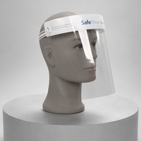 Fabricant de haute qualité de protections faciales transparentes anti-buée, consommables médicaux, vente en gros d'usine