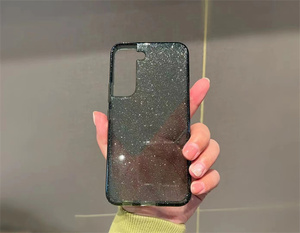 Cover per Telefono Trasparente con Glitter in PC TPU per Samsung S10 S20 S21 S22 S23 Ultra, Serie S24 S25 S26 - Product Image 3