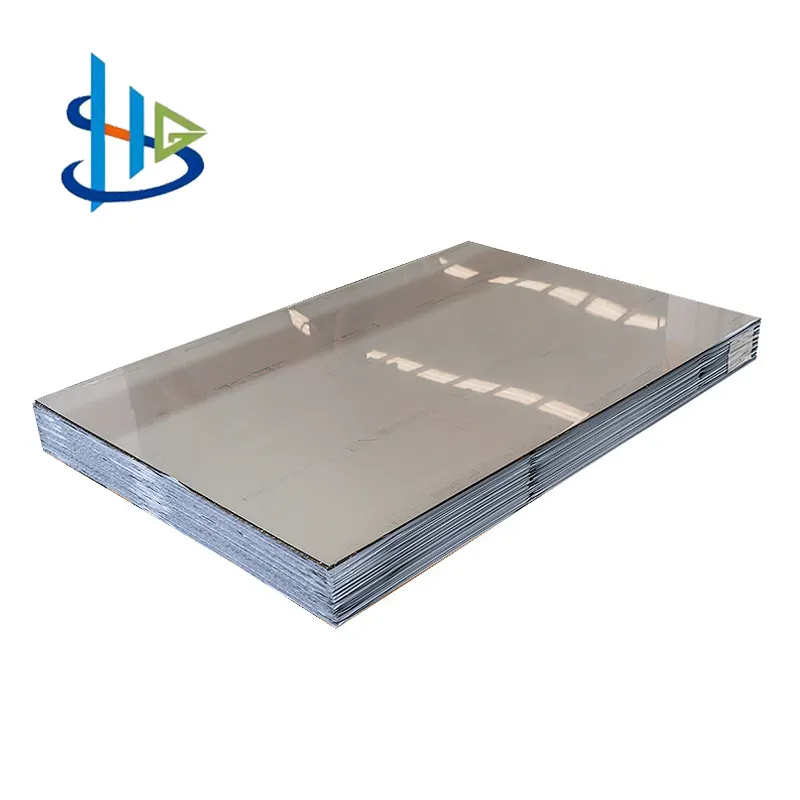 Haoguang High Quality Brushed Polished Stainless Steel Sheets 304 2B Stainless Steel Sheet Metal China Factory Customized