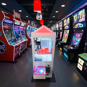 Mini artiglio commerciale in acciaio inossidabile a buon mercato piccola bambola che afferra divertimento Arcade FEC piccoli animali di peluche - Product Image 1