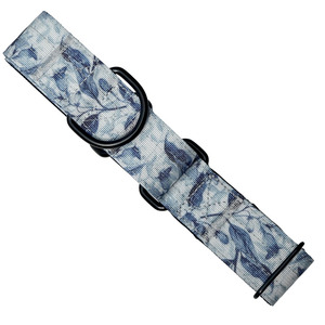 Ensemble collier et laisse pour chien Martingale personnalisé de luxe en polyester rembourré avec impression par transfert thermique, anti-traction, pour l'entraînement et les promenades en extérieur - Product Image 6