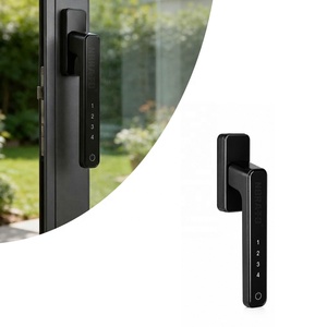Combinazione di <span class=keywords><strong>codice</strong></span> Password in lega di alluminio Smart vetro serratura porta finestra <span class=keywords><strong>con</strong></span> <span class=keywords><strong>maniglia</strong></span> - Product Image 1