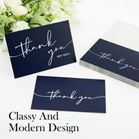 Juego de Tarjetas de Felicitación Personalizadas Impresas a Medida de 4x6 Pulgadas, Tarjetas de Agradecimiento con Sobres y Pegatinas para Pequeñas Empresas