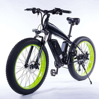 Vélo électrique tout-terrain à gros pneus 48V - Moteur de moyeu arrière, vélo électrique tout-terrain pour adultes, moteur puissant, Ebike A03