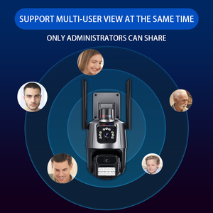 V380 2MP IP <span class=keywords><strong>Wifi</strong></span> Lente dual 10X Zoom Cámara PTZ para exteriores Ai Detección humana Seguimiento automático IP66 Cámara de supervivencia <span class=keywords><strong>Wifi</strong></span> a prueba de agua - Product Image 2