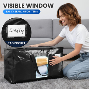 Bolsas de Almacenamiento Medianas y Grandes, Artículos Esenciales para Dormitorios Universitarios, Suministros para Mudanzas, Cajas de Almacenamiento para Empacar y Mudarse - Product Image 4