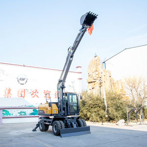 Escavatore a ruote originale 8ton Mini movimento terra vendita calda di seconda mano - Product Image 6