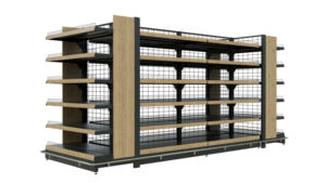 Estanterías de Supermercado Estilo Americano de Gran Volumen, Góndola de Base Profunda para Supermercados del Mercado Estadounidense, ¡Venta Caliente! - Product Image 5