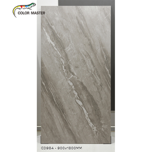 Hiện đại kích thước lớn màu xám đá cẩm thạch xuất hiện nhà để xe sàn gạch, gạch làm máy móc, gạch cho phòng khách - Product Image 1