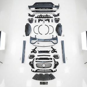 Kit de Carrocería con Difusor Delantero y Trasero Estilo GLC63 AMG para <span class=keywords><strong>Mercedes</strong></span> <span class=keywords><strong>Benz</strong></span> X253 GLC Coupé <span class=keywords><strong>2018</strong></span> 2019 2020 - Product Image 4