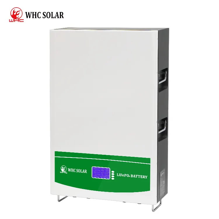 Solar Energy 5KWH 10KWH LifePO4 Battery 48V 100Ah 200Ah Power wall Lithium ion Rechargeable Battery Pack